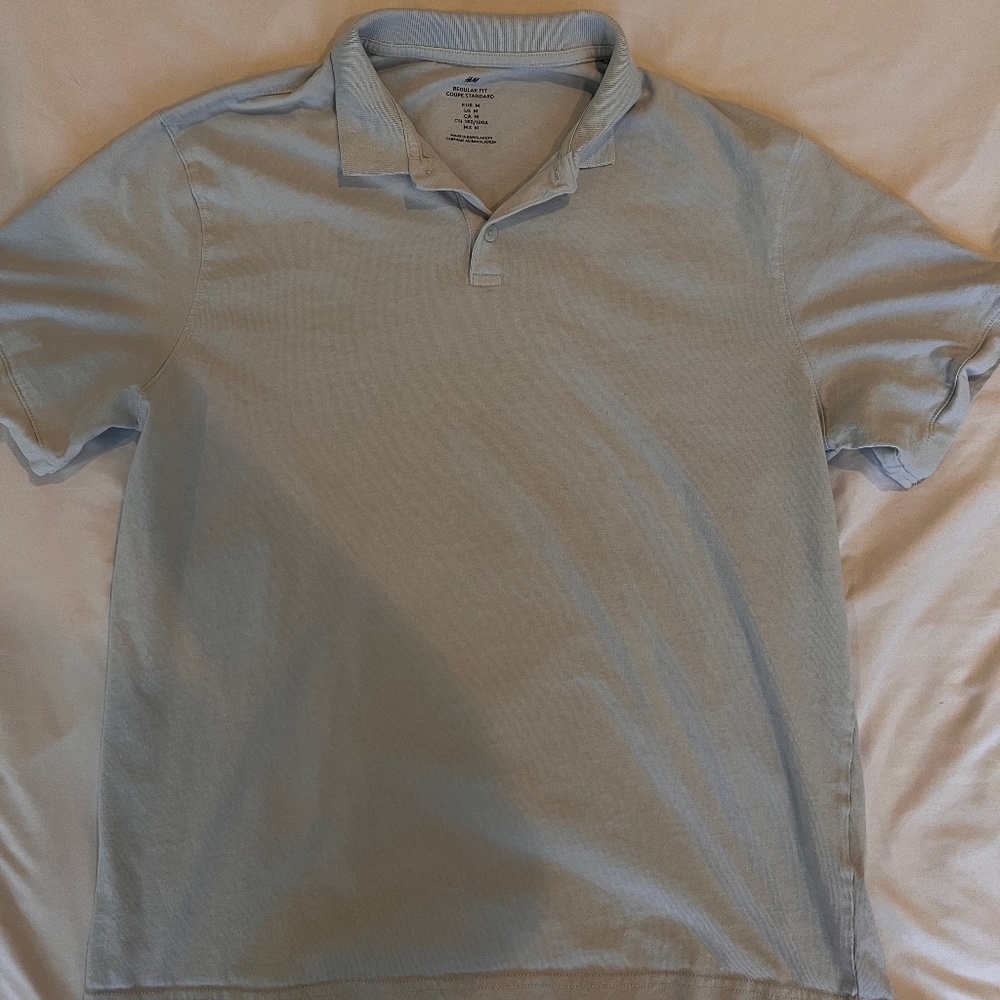 Mens Blue Polo